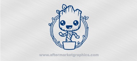 Groot Baby Decal